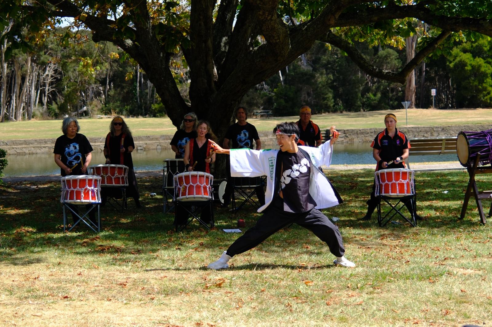 Japanese ARAWA Festival — Sora performing Yosakoi with Taiko drums in Latrobe